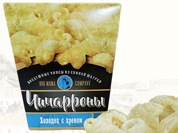 Чичарроны со вкусом холодца и хрена в Некрасовке