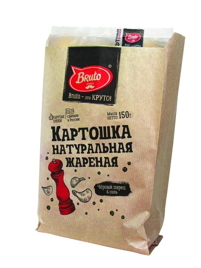 Картофель «Бруто» черный перец 130 гр. в Некрасовке