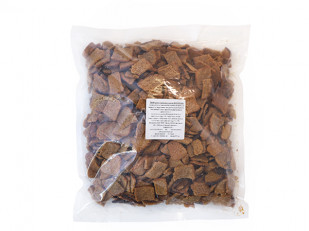 Мясные снеки: Гренки черные со вкусом красной икры