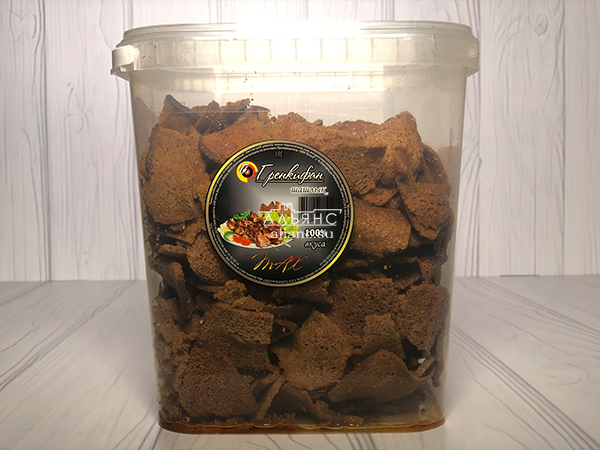 Ржаные гренки со вкусом шашлыка в Некрасовке