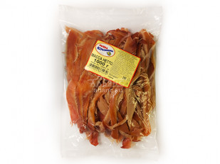 Окунь морской холодного копчения: Кальмар со вкусом краба (Мясо краба)