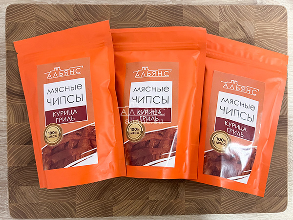 Мясо (АЛЬЯНС) вяленое курица "Гриль" 50 гр. в Некрасовке