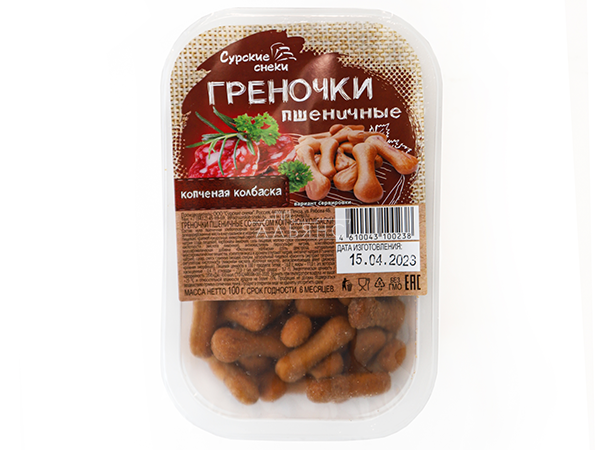 Сурские (ПШЕНИЧНЫЕ) Копченая колбаска (100 гр) в Некрасовке