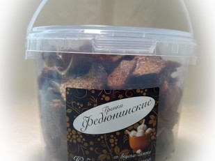 Мясо (АЛЬЯНС) вяленое свинина гриль (500гр): Гренки 