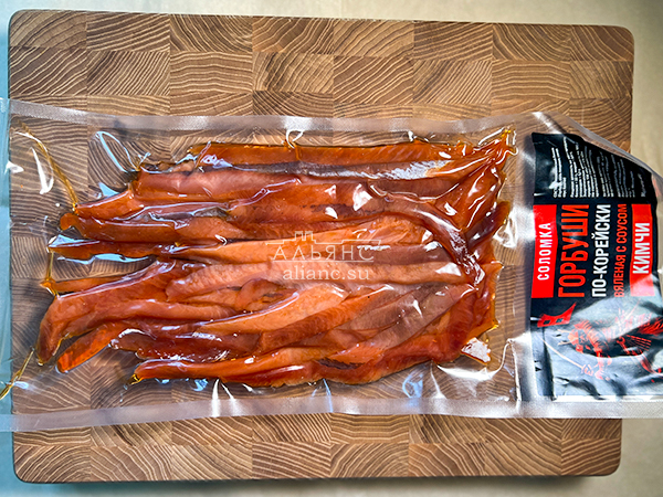 Горбуша соломка по-корейски в Некрасовке