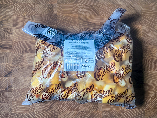 Сыр 1 кг ГОРНЫЙ СЫРОВАР (Бочонок копчёный с паприкой) в Некрасовке