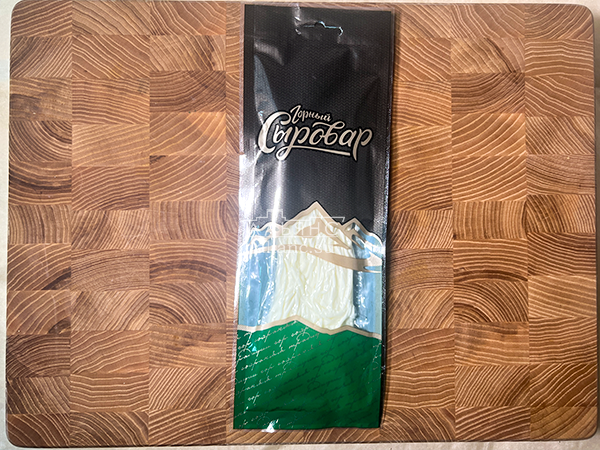 Сыр 60 гр ГОРНЫЙ СЫРОВАР (Паутинка белая с укропом и чесноком) в Некрасовке