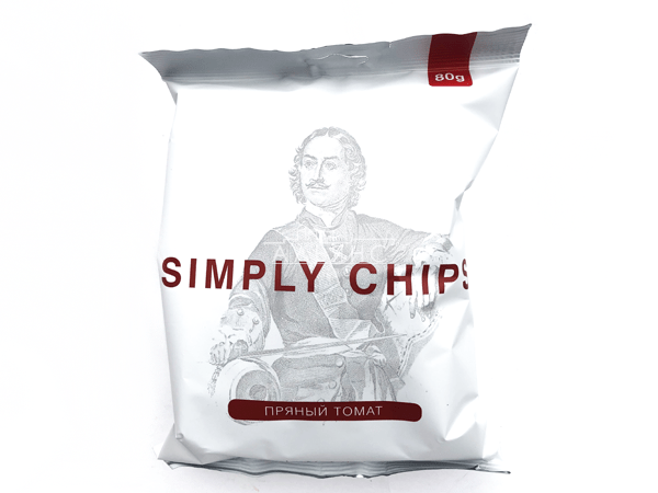 Картофельные чипсы "Simple chips" Пряный томат 80 гр. в Некрасовке